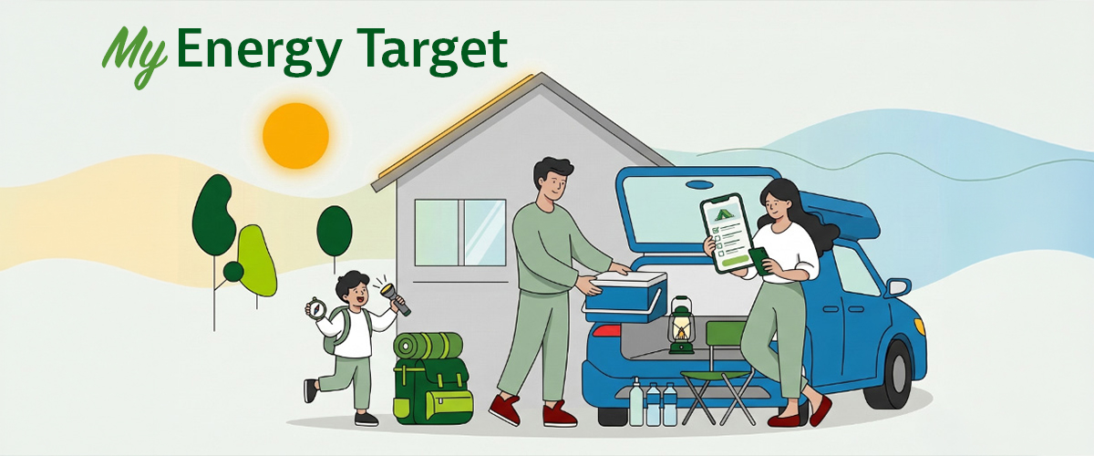 My Energy Target banner
